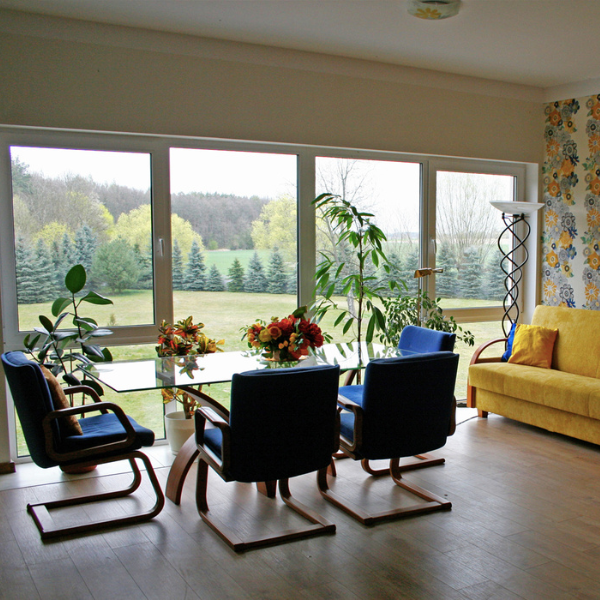 Pobyt standardowy - wnętrze domu opieki.